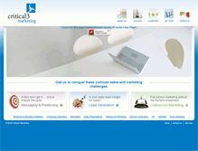Tablet Screenshot of critical3.com